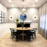 Modern Disk LED Wall Sconce Minimalist Gossa Ring Light for Living Room and Bedroom