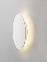 Modern Disk LED Wall Sconce Minimalist Gossa Ring Light for Living Room and Bedroom