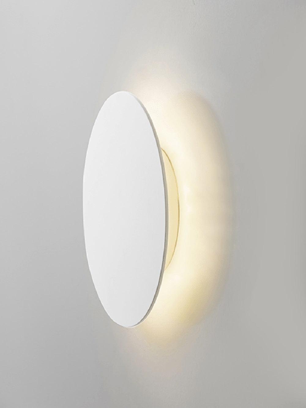 Modern Disk LED Wall Sconce Minimalist Gossa Ring Light for Living Room and Bedroom