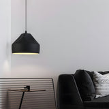 Modern Dome Aluminum LED Pendant Light for Dining Room and Office Adjustable Hanging Lamp
