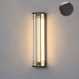 Modern Double Axis Outdoor Wall Sconce Waterproof Stainless Steel Exterior LED Lighting