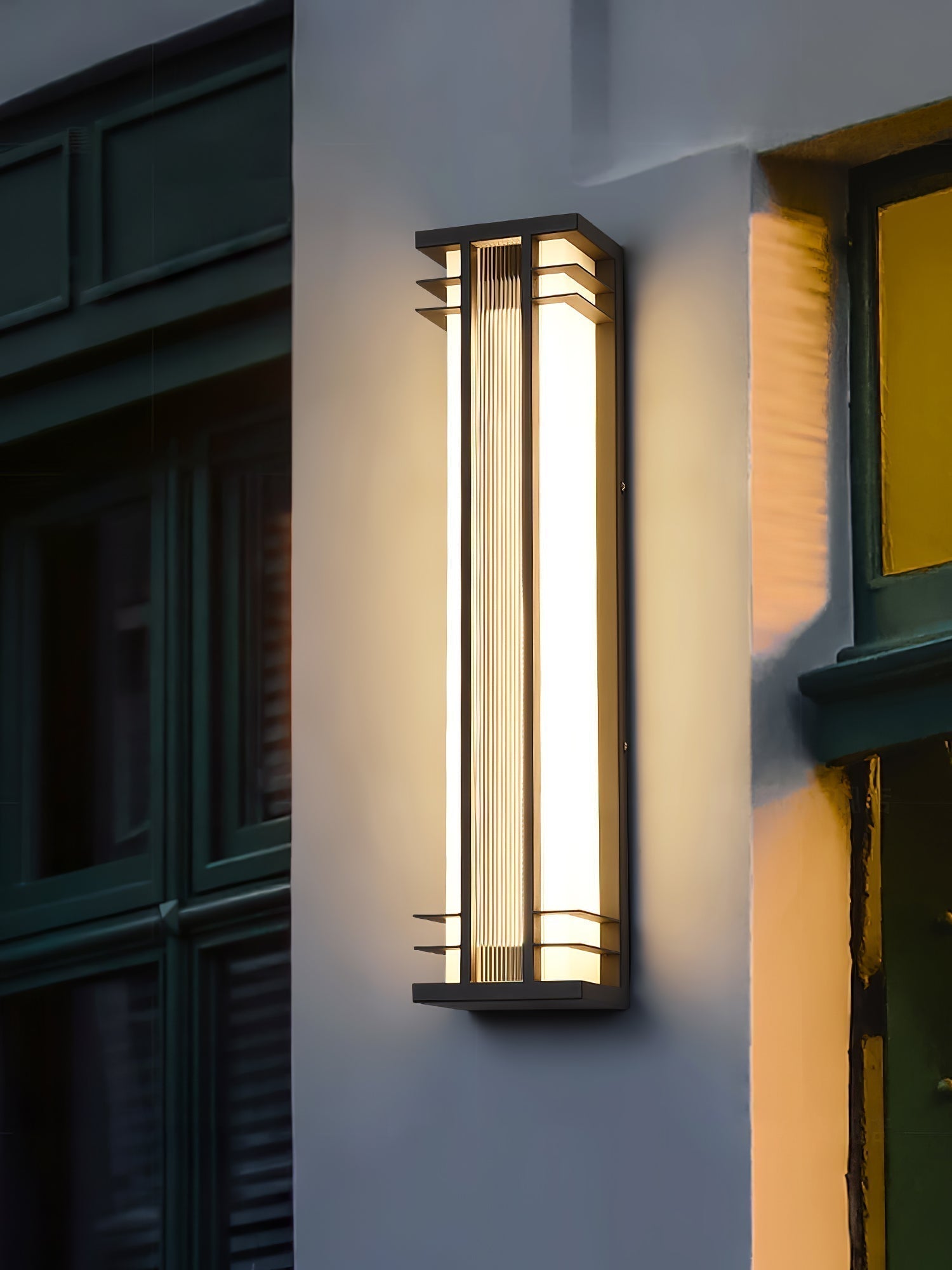 Modern Double Axis Outdoor Wall Sconce Waterproof Stainless Steel Exterior LED Lighting