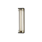 Modern Double Axis Outdoor Wall Sconce Waterproof Stainless Steel Exterior LED Lighting