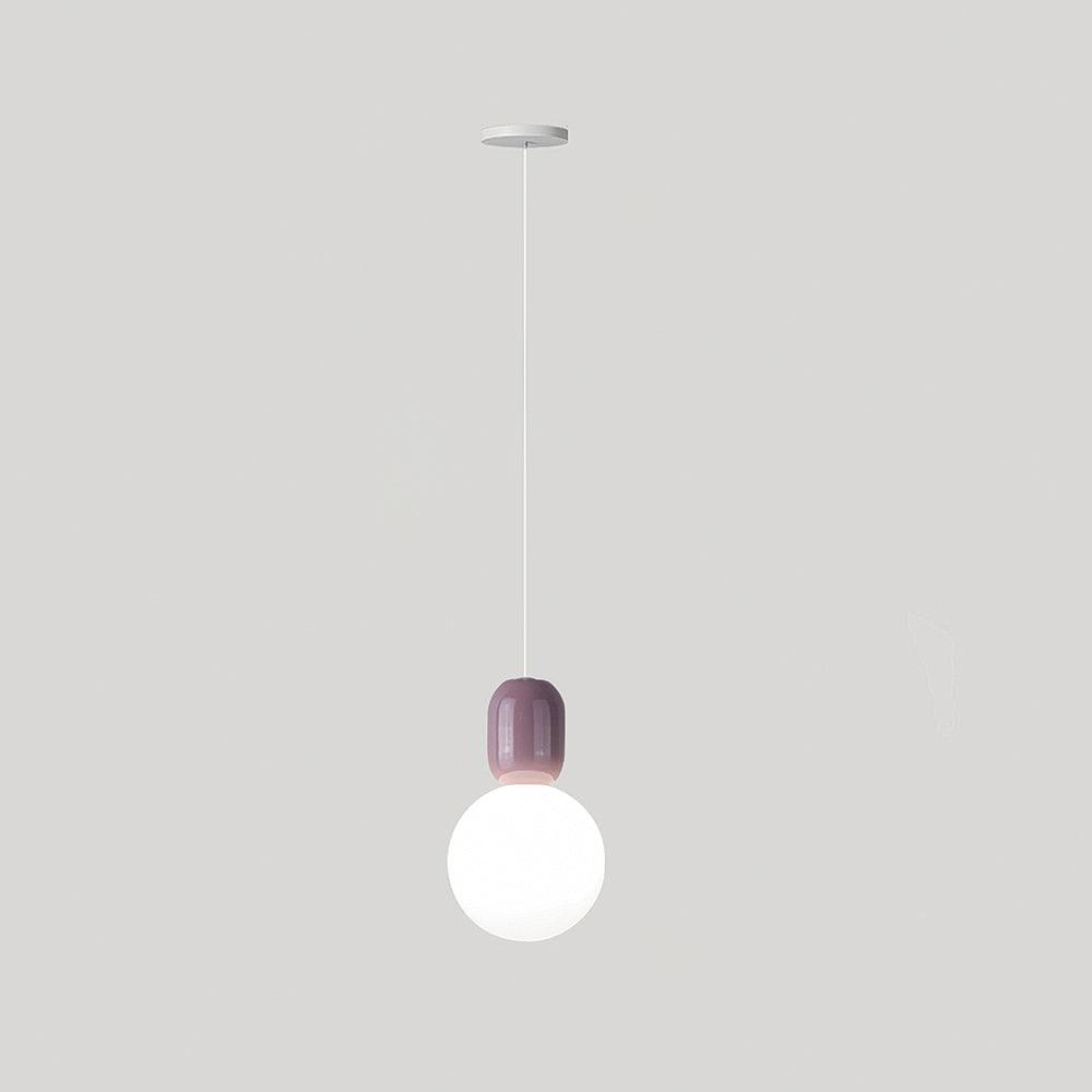 Modern Double Sphere Acrylic Pendant Light for Contemporary Dining and Living Areas