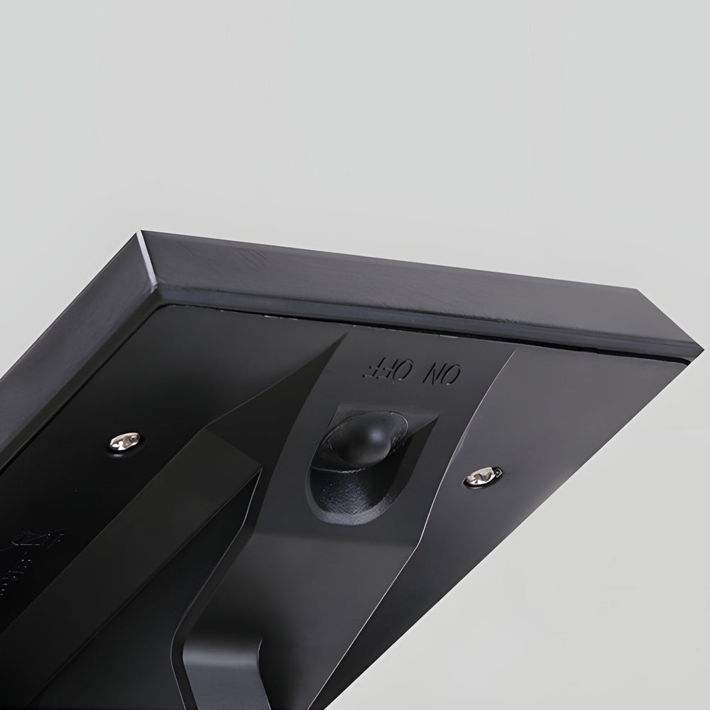 Modern Dual Head Outdoor Solar Motion Sensor Security Spotlight Rotatable LED Path Light