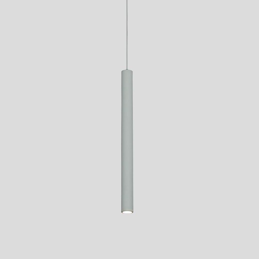 Modern Elongated Cylinder LED Pendant Light Slim Tube Hanging Ceiling Lamp for Kitchen Island