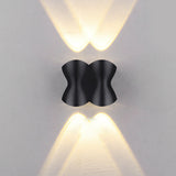 Modern Exterior LED Wall Sconce Waterproof Up and Down Light for Outdoor Porch and Patio