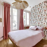 Modern Fabric Floral Petal Pendant Light for Elegant Living Room and Bedroom Lighting