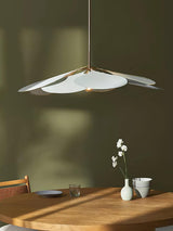 Modern Fabric Floral Petal Pendant Light for Elegant Living Room and Bedroom Lighting