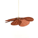 Modern Fabric Floral Petal Pendant Light for Elegant Living Room and Bedroom Lighting
