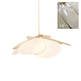 Modern Fabric Floral Petal Pendant Light for Elegant Living Room and Bedroom Lighting