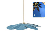 Modern Fabric Floral Petal Pendant Light for Elegant Living Room and Bedroom Lighting