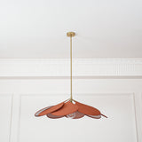 Modern Fabric Floral Petal Pendant Light for Elegant Living Room and Bedroom Lighting