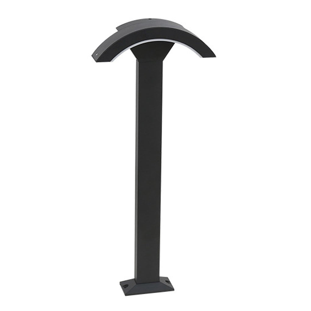 Modern Fan Shaped Outdoor LED Motion Sensor Lawn Lamp for Garden Pathway Landscape Lighting