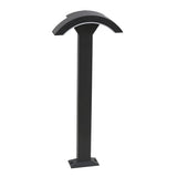Modern Fan Shaped Outdoor LED Motion Sensor Lawn Lamp for Garden Pathway Landscape Lighting