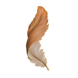 Modern Feather Design LED Wall Lamp with Remote Control and USB Power for Elegant Home Decor
