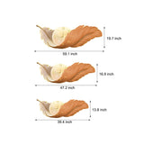 Modern Feather Painting Wall Clock LED Lamp Decorative Hanging Art for Living Room