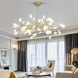 Modern Firefly Sputnik Chandelier LED Branching Pendant Light for Living Room