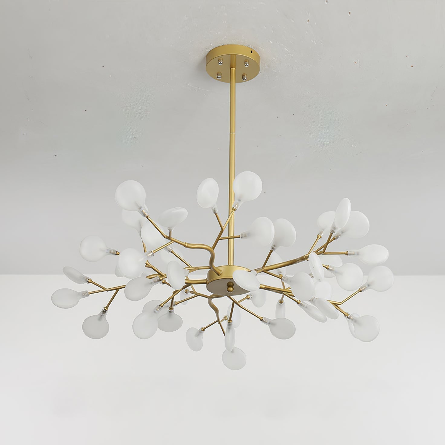 Modern Firefly Sputnik Chandelier LED Branching Pendant Light for Living Room