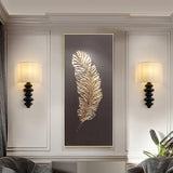 Modern Fishbone Corrugated Wood Wall Sconce with Linen Shade Set of 2