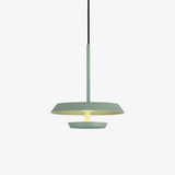 Modern Flat LED Pendant Light Aluminum Minimalist Hanging Lamp for Kitchen Island