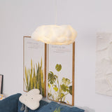 Modern Floating Cloud Pendant Light Ethereal White Hanging Ceiling Lamp for Bedroom and Nursery