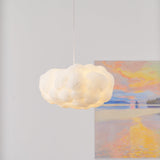 Modern Floating Cloud Pendant Light Ethereal White Hanging Ceiling Lamp for Bedroom and Nursery