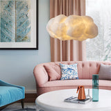Modern Floating Cloud Pendant Light Ethereal White Hanging Ceiling Lamp for Bedroom and Nursery