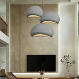 Modern Floating Cloud Pendant Light Spherical Hanging Ceiling Lamp for Living Room
