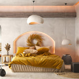 Modern Floating Cloud Pendant Light Spherical Hanging Ceiling Lamp for Living Room