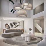 Modern Floating Cloud Pendant Light Spherical Hanging Ceiling Lamp for Living Room