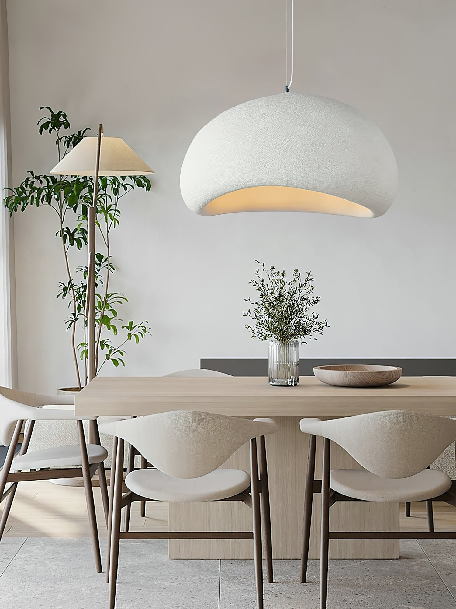 Modern Floating Cloud Pendant Light Spherical Hanging Ceiling Lamp for Living Room