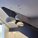 Modern Floating Cloud Pendant Light Spherical Hanging Ceiling Lamp for Living Room