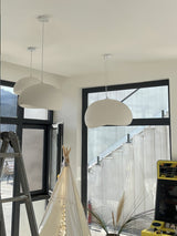 Modern Floating Cloud Pendant Light Spherical Hanging Ceiling Lamp for Living Room