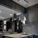 Modern Floating Orb LED Pendant Light Minimalist Cluster Disc Chandelier for Living Room