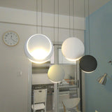 Modern Floating Orb LED Pendant Light Minimalist Cluster Disc Chandelier for Living Room