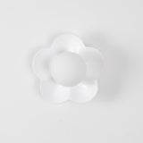 Modern Floral Resin Wall Sconce and Glass Ceiling Lamp for Indoor Lighting