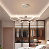 Modern Flower LED Chandelier Dimmable Nordic Pendant Light for Living Room Dining Bedroom