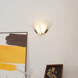 Modern Fly Gaby Alabaster Wall Sconce Set of 2 Elegant LED Indoor Lighting Fixtures