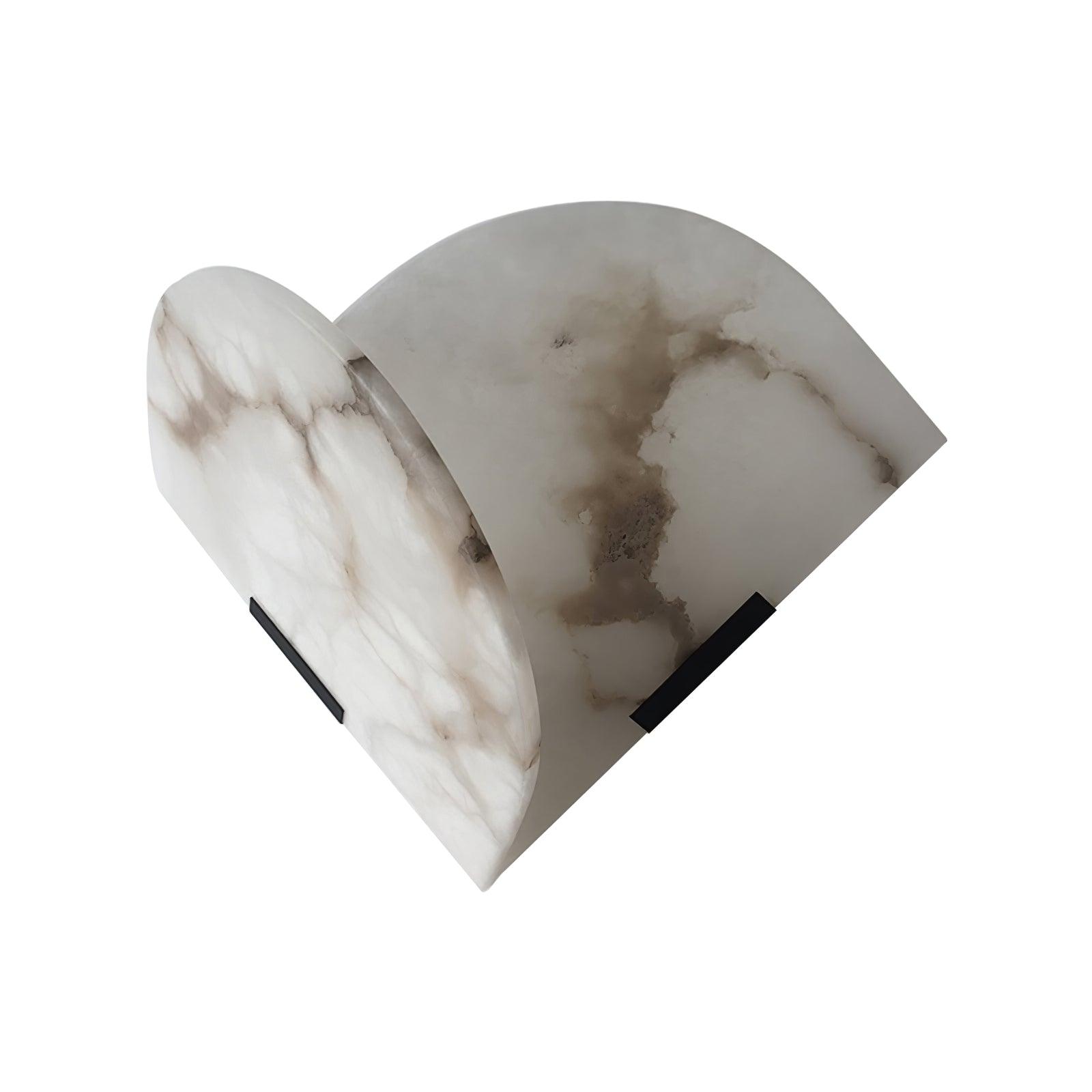 Modern Fly Gaby Alabaster Wall Sconce Set of 2 Elegant LED Indoor Lighting Fixtures