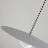 Modern Flying Saucer Glass Pendant Light LED Ceiling Hanging Fixture for Dining Room