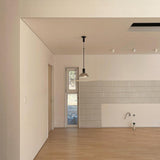 Modern Flying Saucer Pendant Light with PMMA Diffuser and Chrome Reflector