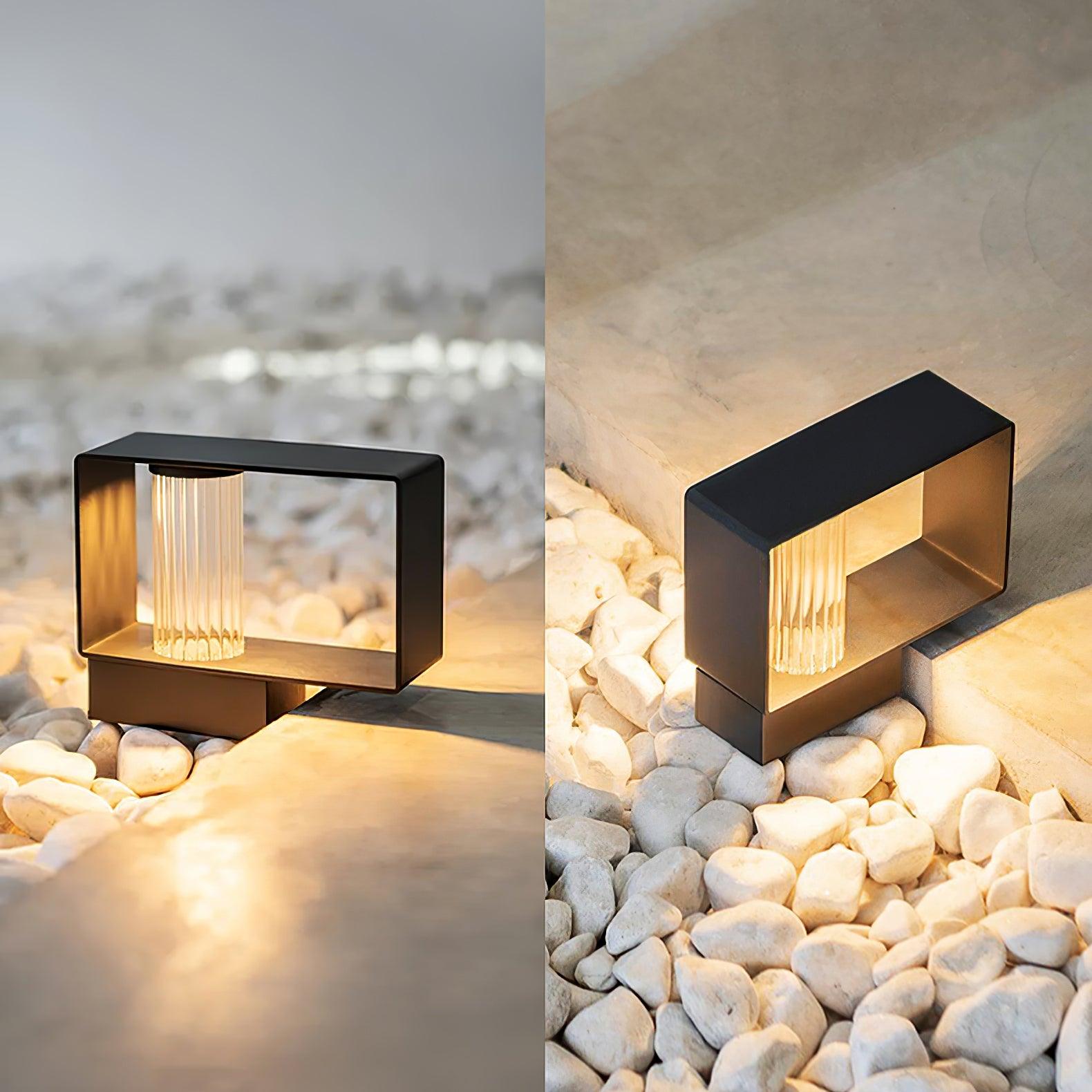 modern-frame-outdoor-post-lamp-waterproof-landscape-lighting-for-pathways-and-gardens
