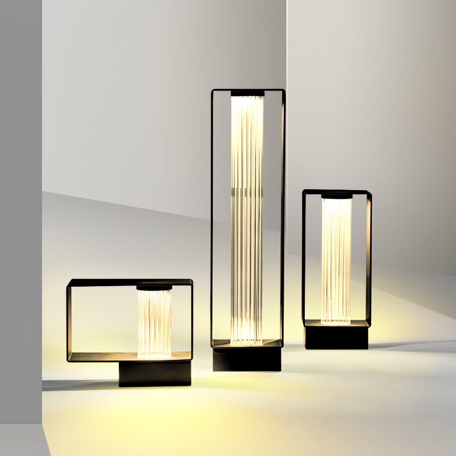 modern-frame-outdoor-post-lamp-waterproof-landscape-lighting-for-pathways-and-gardens