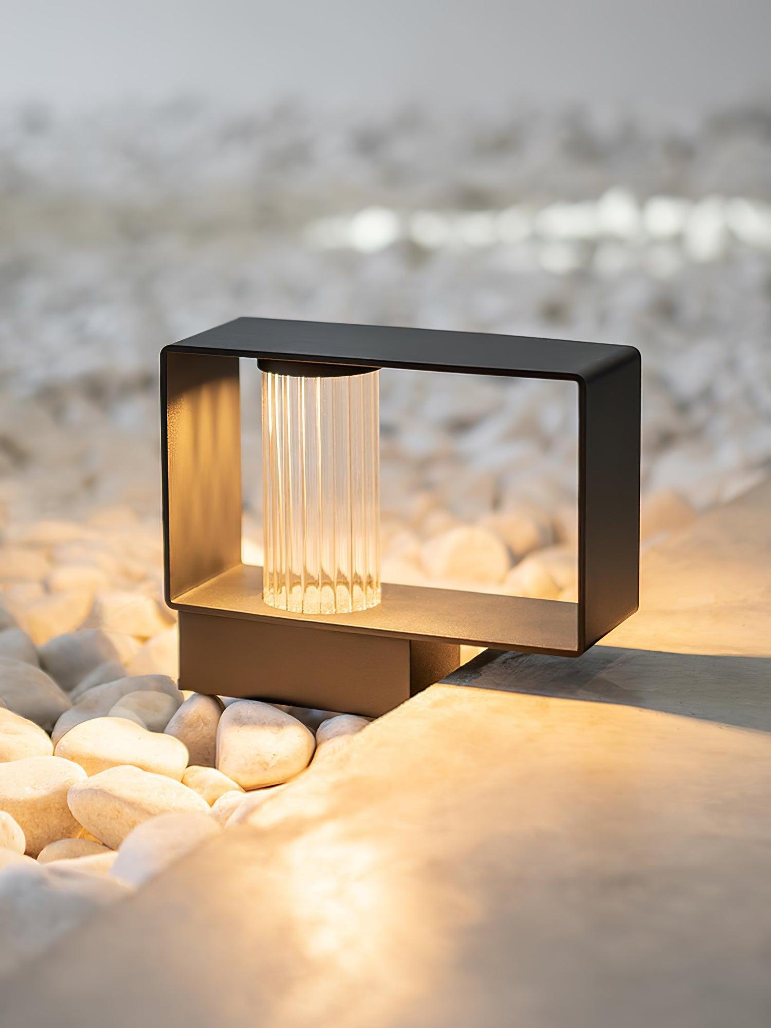modern-frame-outdoor-post-lamp-waterproof-landscape-lighting-for-pathways-and-gardens