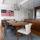 Modern Fruit Drop Chandelier Suspension Light Multi Bulb Mirror Polish Steel Ceiling Lamp for Living Room Dining