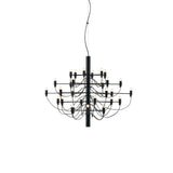 Modern Fruit Drop Chandelier Suspension Light Multi Bulb Mirror Polish Steel Ceiling Lamp for Living Room Dining