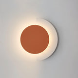 Modern Geometric Abstract Ring LED Wall Sconce Light for Contemporary Interior Decor