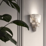 Modern Geometric Alabaster Sconce Wall Light LED Indoor Uplight Bracket Fixture