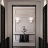 Modern Geometric Alabaster Sconce Wall Light LED Indoor Uplight Bracket Fixture